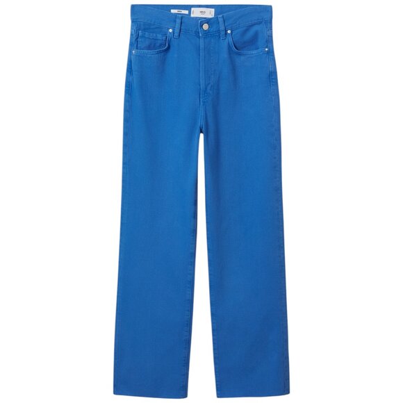 Mango Blue Flare & Wide Leg Jeans - Picture 12 of 13